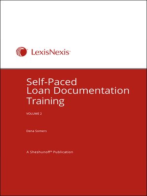 cover image of Self-Paced Loan Documentation Training 